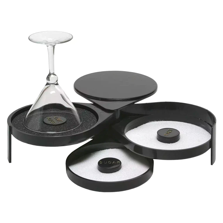 Barprofessional Glasrimmer Tools 18 x 18 x 7.5 cm Kunststof Zwart