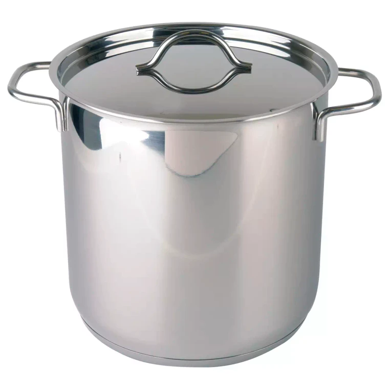 Mammoet Casserole avec couvercle « Villa », 24 cm, 11 l, en acier inoxydable