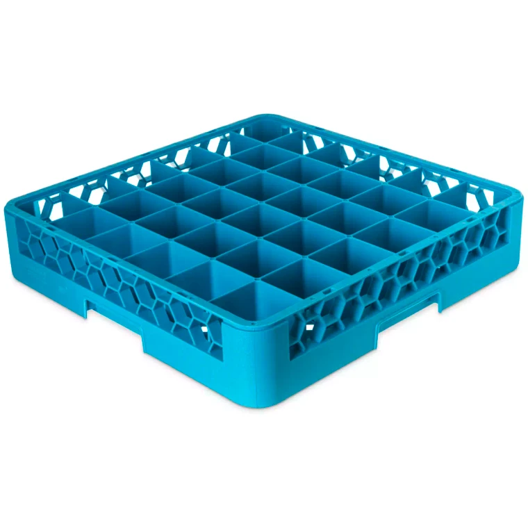 Carlisle Basiskorb 36-Fächer Opticlean 50.5 x 50.5 x 10 cm Polypropylen Blau