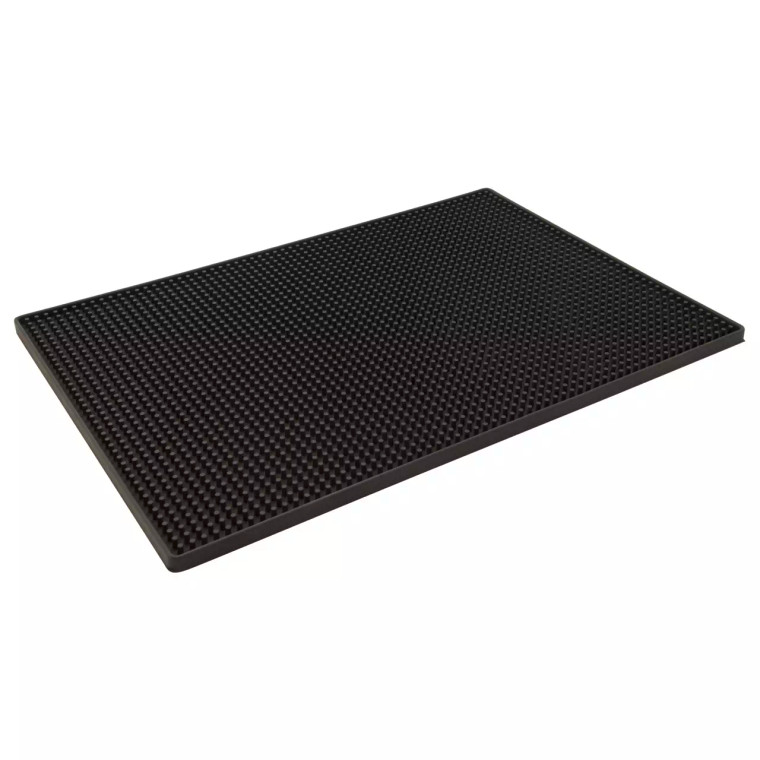 Bar Professional Barmat Tools 45 x 30 cm Rubber Zwart