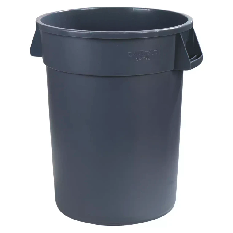 Carlisle Mülleimer Bronco 51 x 58.5 cm 76 Liter Polyethylen Grau