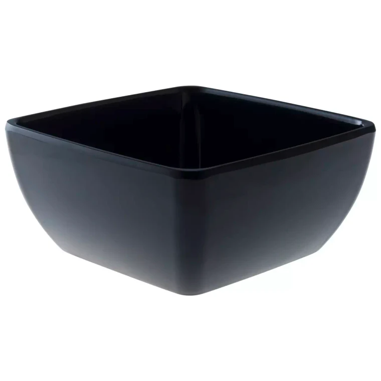 Truyts Schaal Melamine 15 x 15 cm 75 cl Melamine Zwart