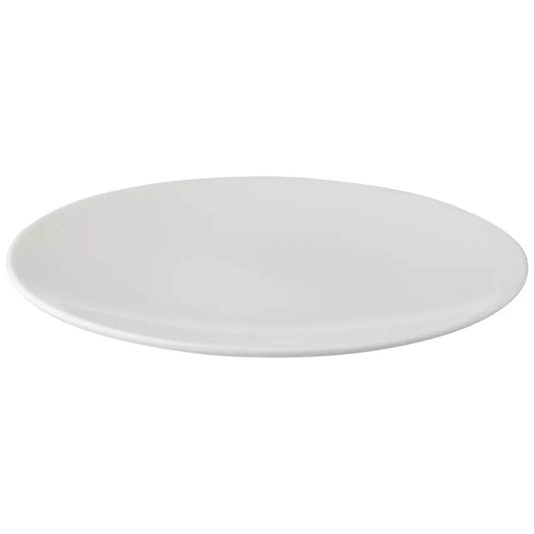Palmer Assiette à dessert « White Delight », 25 cm, porcelaine blanche