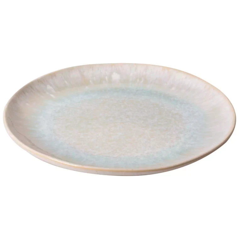 Palmer Teller Light Blue Sea 28,5 cm Steingut Blau