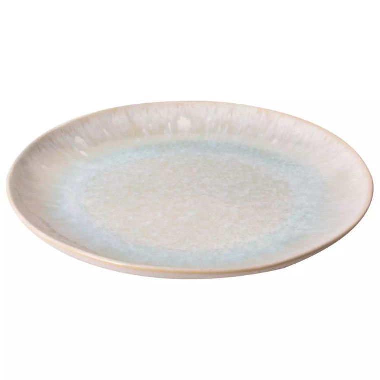 Palmer plate Light Blue Sea .5 cm Blue Stoneware 