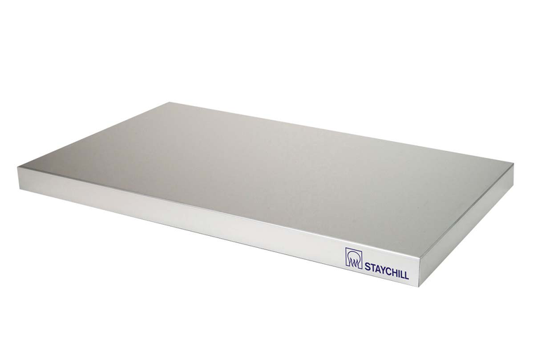 Staychill Kühlplatte 52,5 x 32,5 x 3,5 cm Aluminium Silber