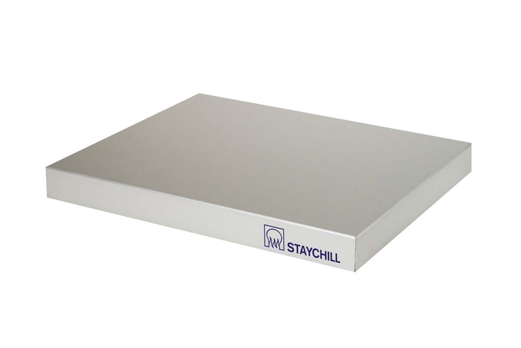Staychill Koelplaat 32.5 x 26.5 x 3.5 cm Aluminium Zilver