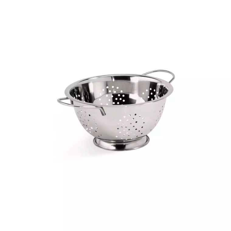 Colander 24 cm Chrome-plated Silver