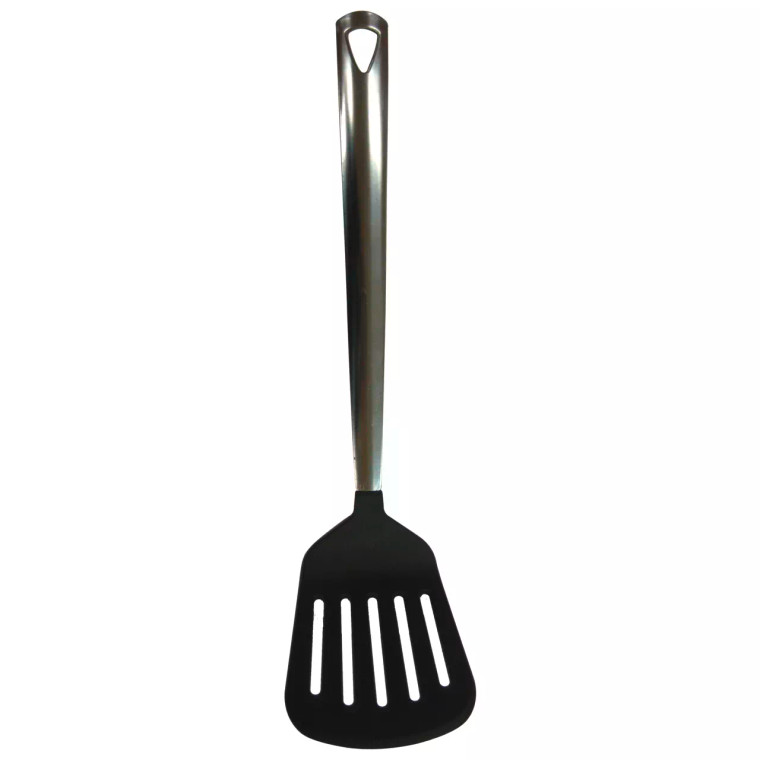 Bakspatel 35.5 cm Kunststof-rvs Zwart