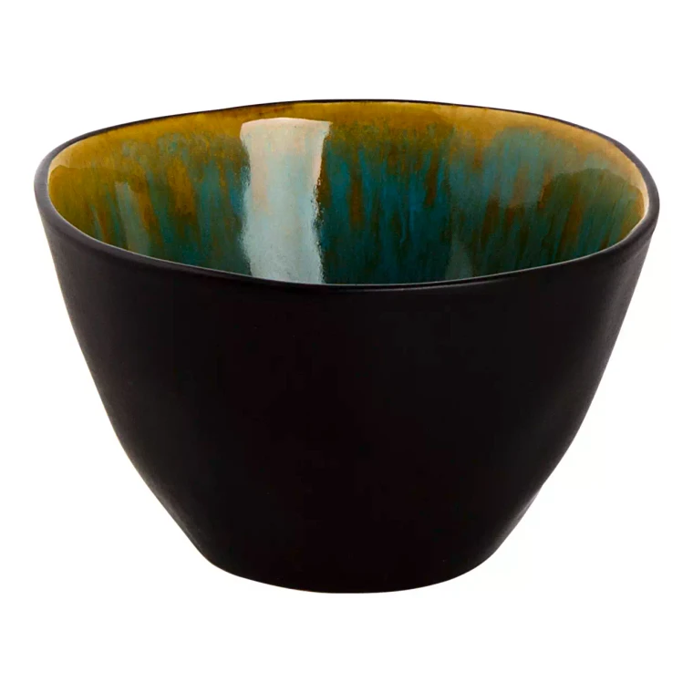 Palmer Bowl Lotus 8 cm 12 cl Stoneware Turquoise