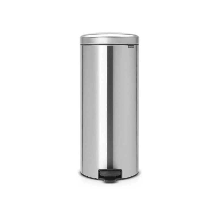 Brabantia Treteimer Newicon 30 x 29,5 x 38 x 68 cm 30 Liter Kunststoff Edelstahl Silber