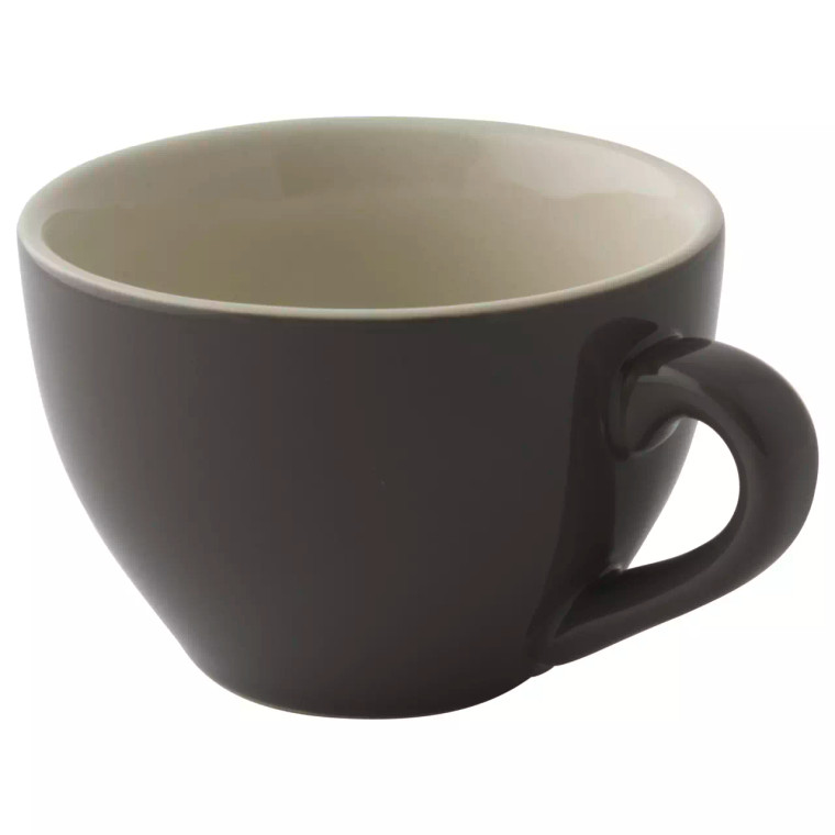 Palmer Cappuccino Tasse Colors 18 cl Porzellan Grau