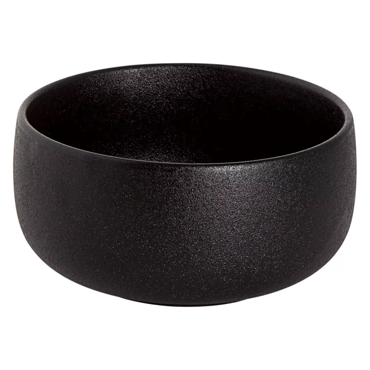 Maastricht Porselein Schaal Universe 11 cm 45 cl Zwart