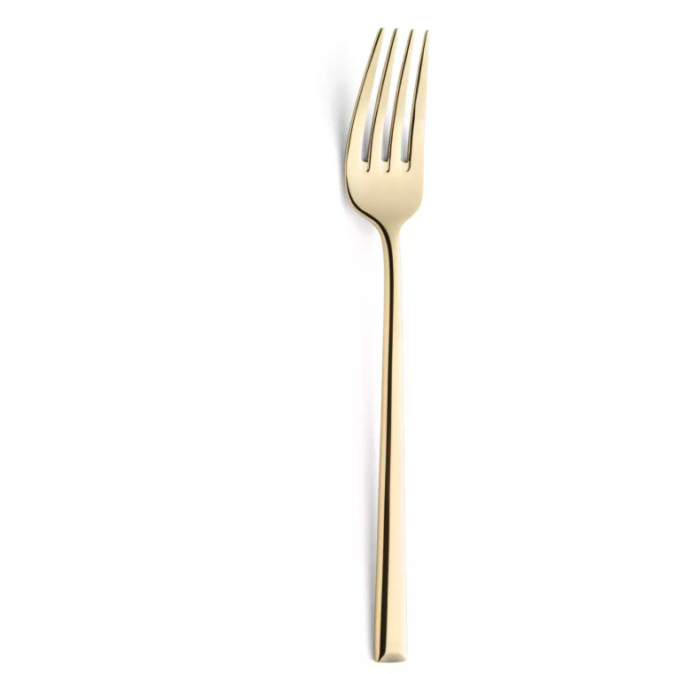 Amefa Premiere Dessert Fork 1170 Metropole 19 cm 18/10 Gold