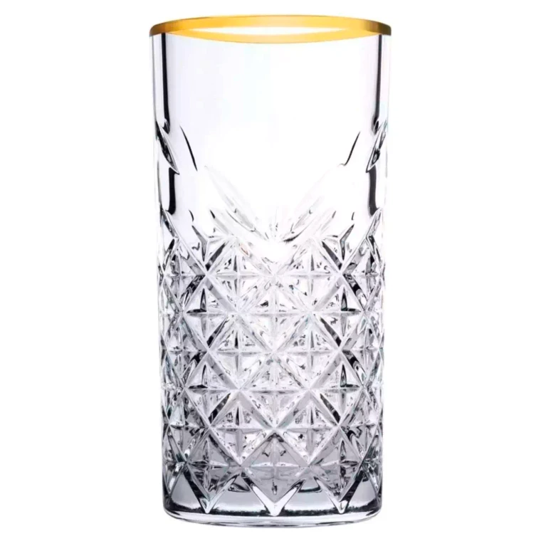 Pasabahce Verre à long drink « Timeless » 45 cl, doré 