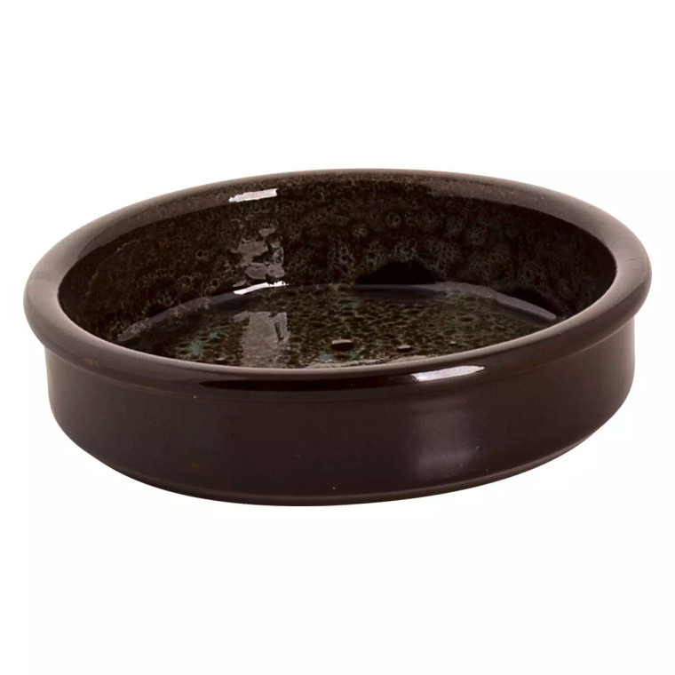 Graupera Oven dish Turkey 12 x 2.9 cm Stoneware Brown Blue 