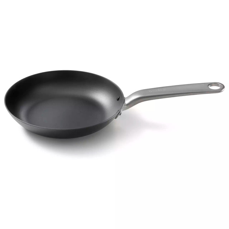 Skottsberg Koekenpan Carbon Steel 24 cm Plaatstaal Zwart