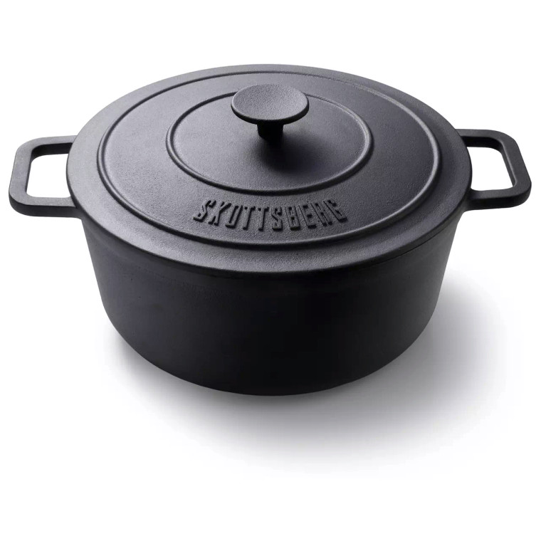 Skottsberg Braadpan Cast Iron 28 cm 5.5 liter Gietijzer Zwart