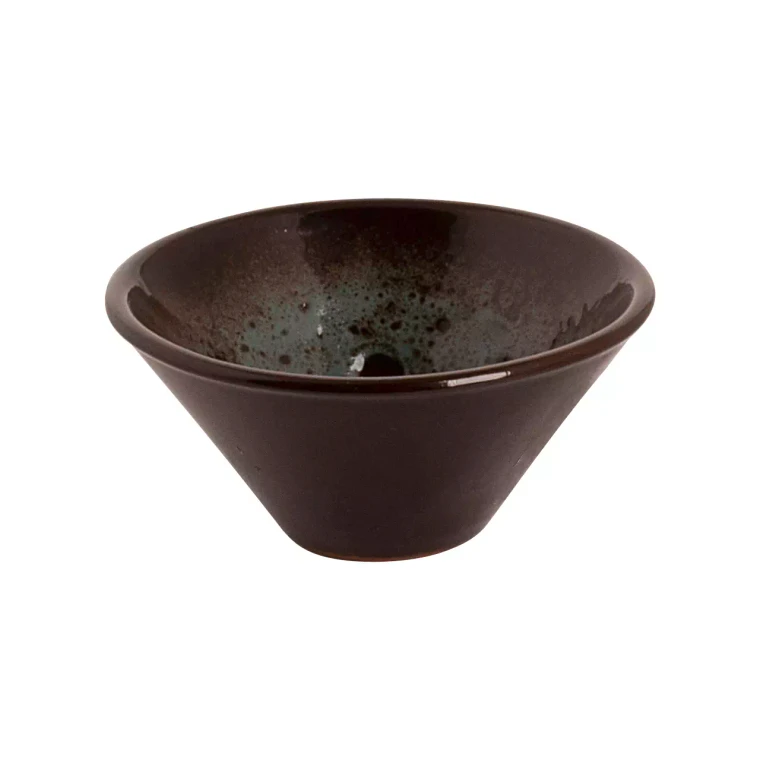 Graupera Bowl Turkey 8 cm 5 c Stoneware Brown Blue