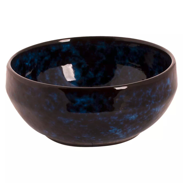 Palmer Schaal Bama Blue 15 cm 65 cl Stoneware Blauw