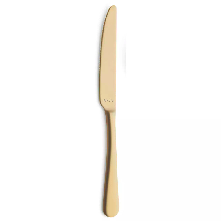 Amefa Table Knife 1410 Austin 23.6 cm 18/0 13/0 Gold