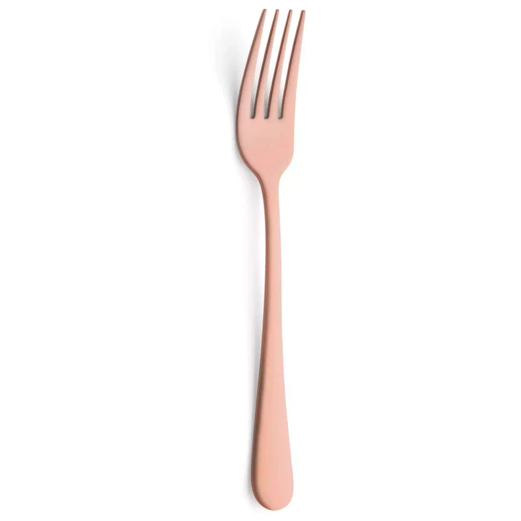 Fourchette de table Amefa 1410 « Austin », 20,7 cm, 18/0, cuivre 