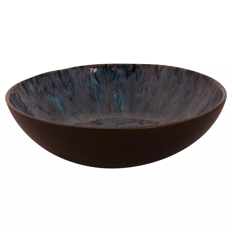 Palmer Bord diep Lester 21 cm Stoneware Blauw