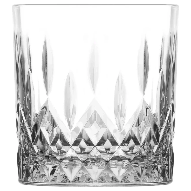 Mammoet Verre à whisky « Rose » 33 cl, transparent 