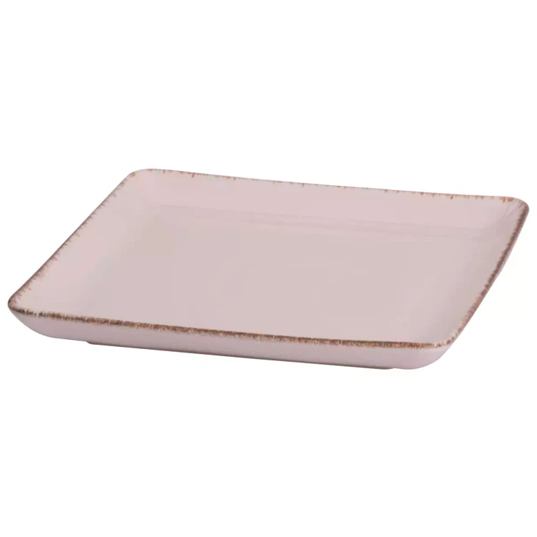 Maastricht Porselein Teller Akoya x 19 cm, cremefarbenes Porzellan 