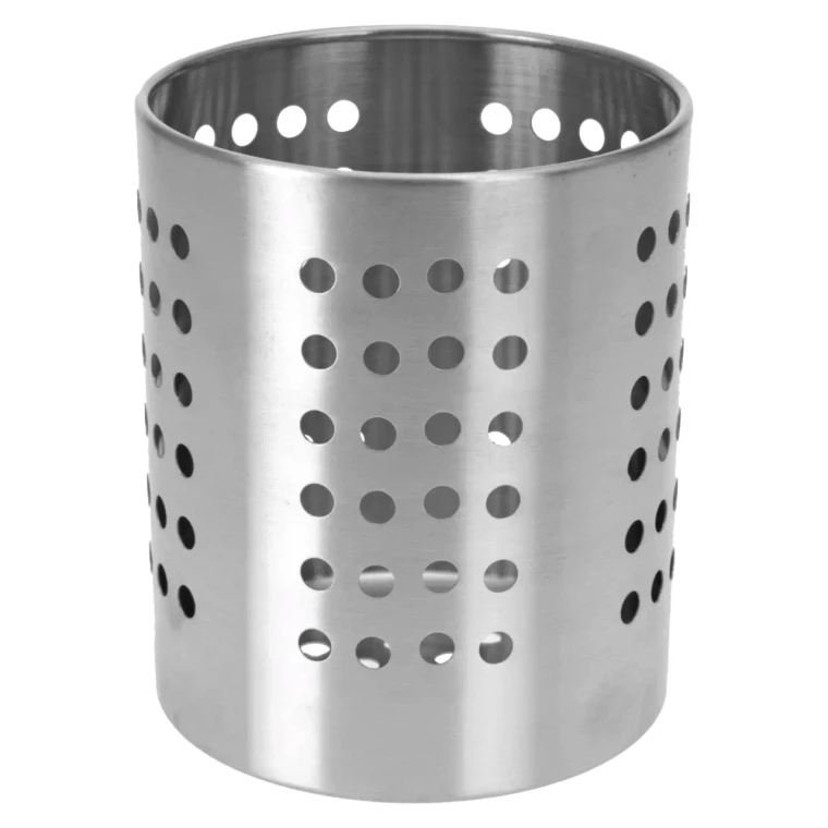 Kitchen utensil pot 10.5 x 13.5 cm 18/10 Silver