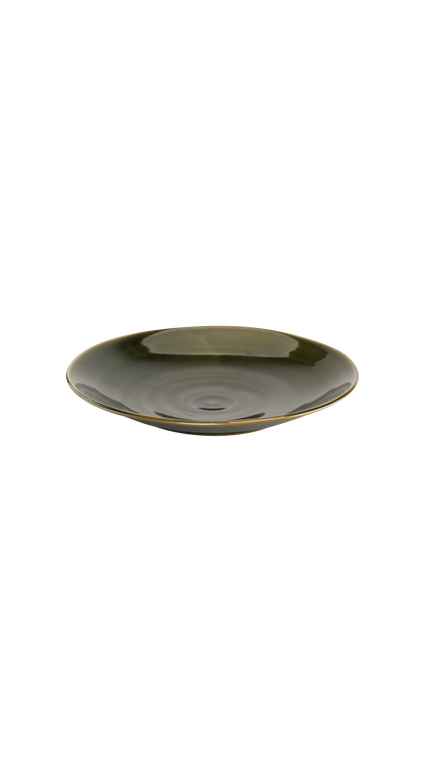 Palmer Bord Midori 25.5 cm Groen Porselein 