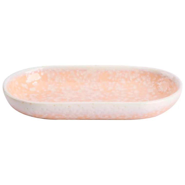 Colori Del Sud plate deep Cazorla Oval 20 x 11.5 cm Pottery Pink