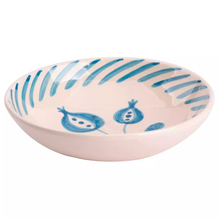 Colori Del Sud Deco Teller tief Cazorla 15,5 cm Steingut Blau
