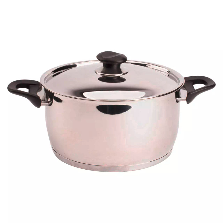 Mammoet Kookpan Cottage 24 cm 5.6 liter RVS Zilver