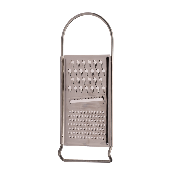 Gemüsereibe 29 x 11 x 2 cm aus Edelstahl Silber Gemüsereibe 29 x 11 x 2 cm aus Edelstahl Silber