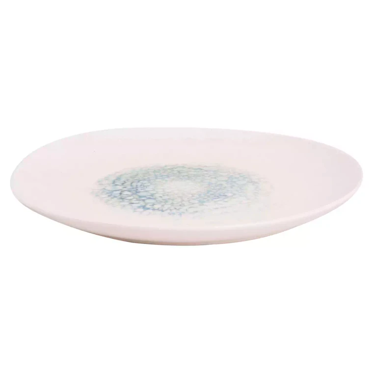 Maastricht Porselein  Aqua Mineralis Bio 20 cm Weiß