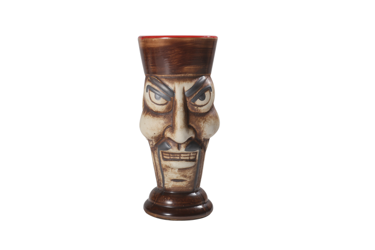 Bar Professional Cocktail Glass Tiki 44.5 cl Stoneware Brown