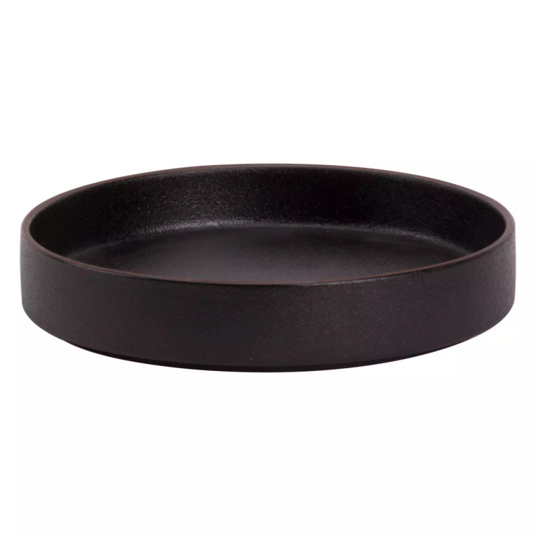 Maastricht Porselein tief Cafe Noir 21 cm Schwarz 