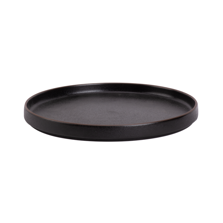 Maastricht Porselein plate Cafe Noir 26 cm Black