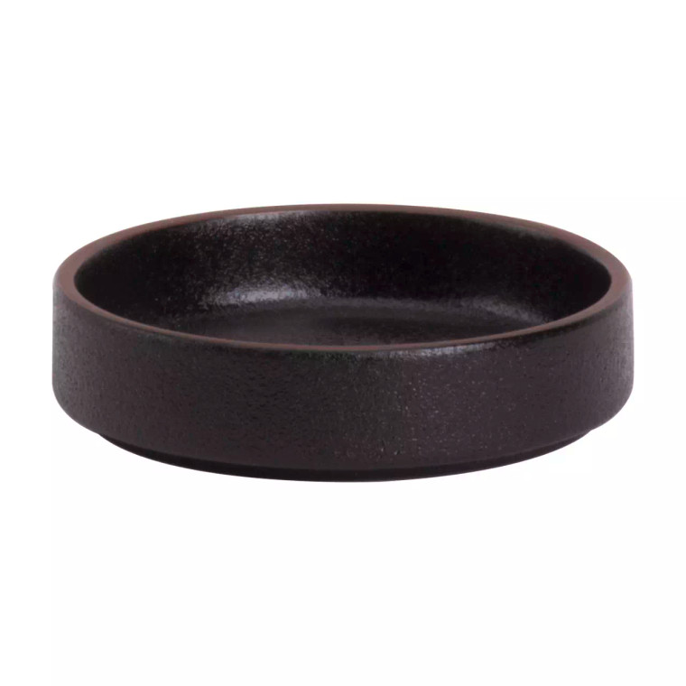 Maastricht Porselein Schaal Cafe Noir 10 cm Zwart