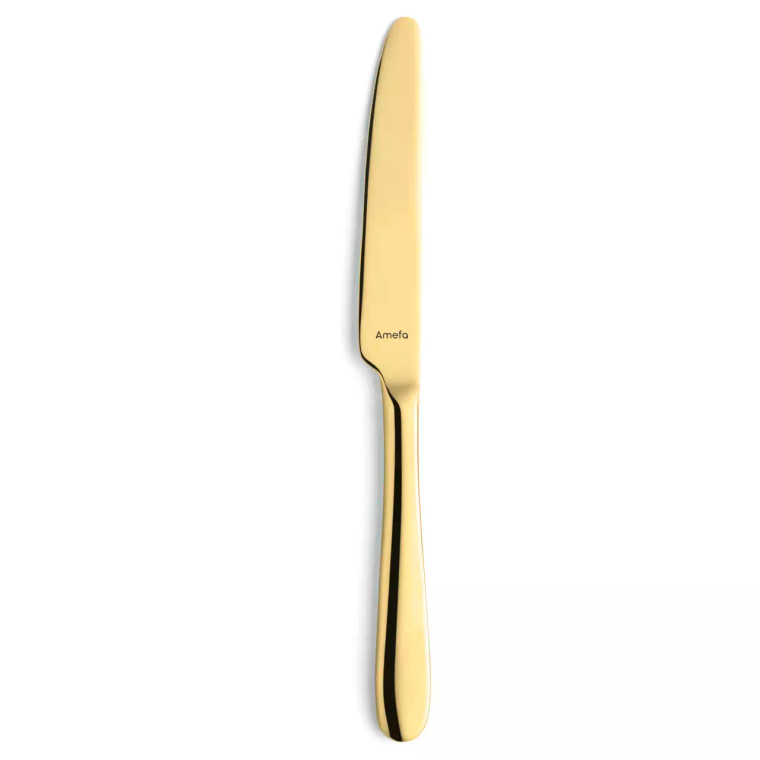 Amefa Premiere Dessertmes 1860 Oxford 21.2 cm 18/10 13/0 Goud 