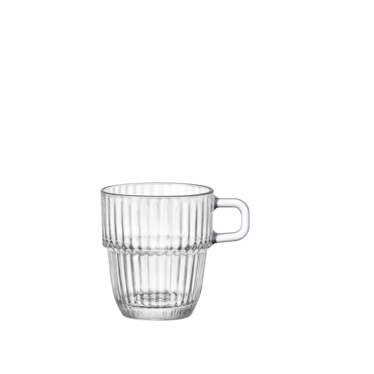 Rocco Bormioli Tasse à café Barshine 18,5 cl en verre trempé