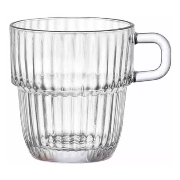 Rocco Bormioli Tasse à café Barshine 25 cl en verre trempé