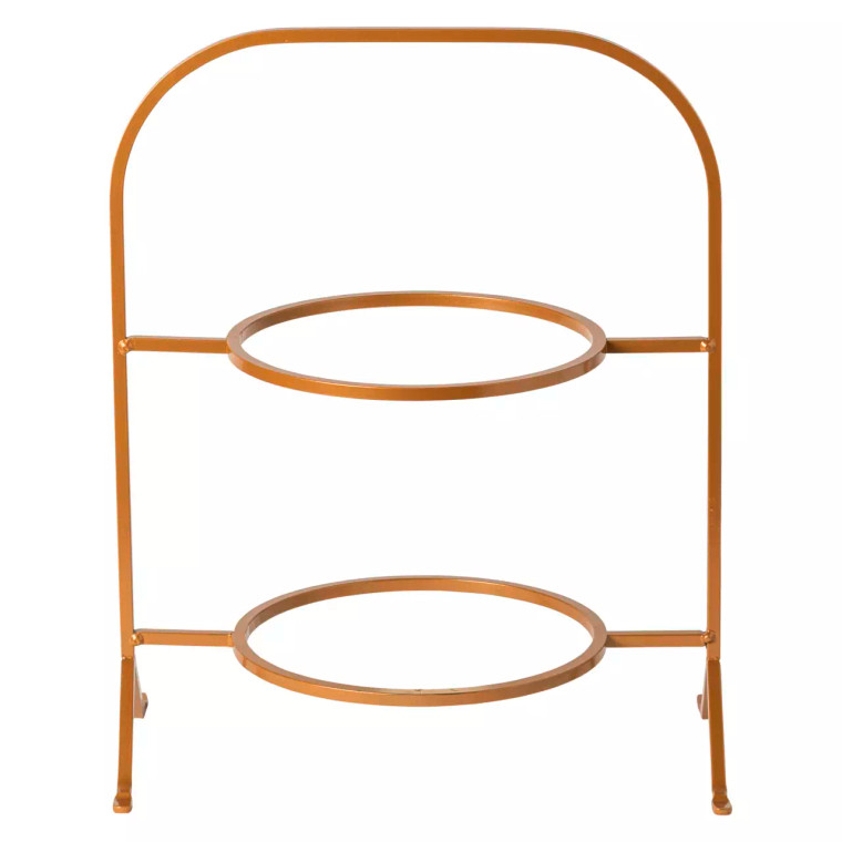 Costa Nova Etagere Marrakesch 27 cm 2-lagig Stahl Gold