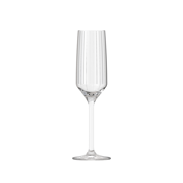 Royal Leerdam Champagneflute Carré Optics 250305 22.5 cl Glas