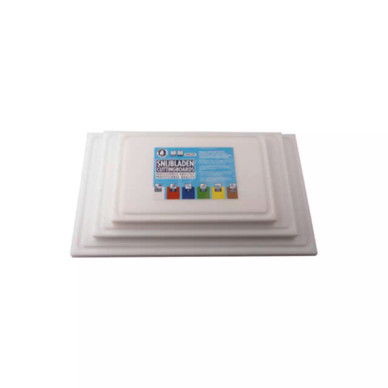 Snijplank met geul Hygiene 1/1 53 x 32.5 cm Polyethyleen Wit