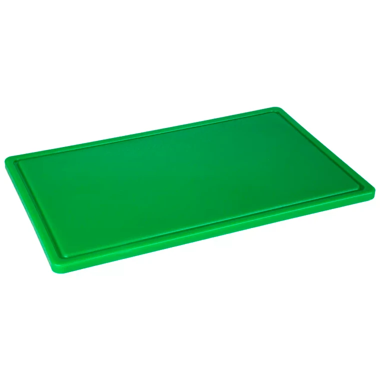 Snijplank met geul Hygiene 1/1 53 x 32.5 cm Polyethyleen Groen