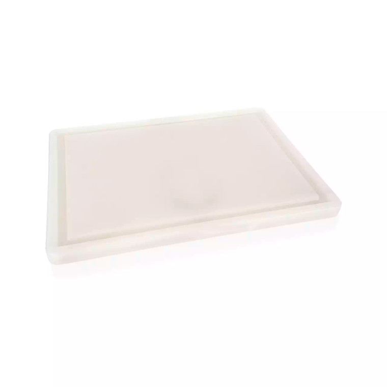 Snijplank Neutraal 40 x 25 cm Polyethyleen Wit