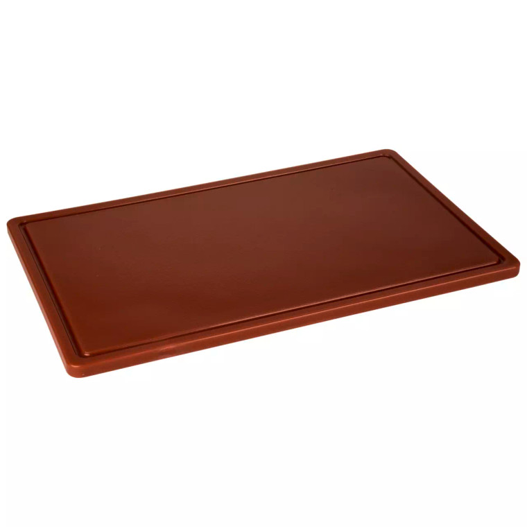 Snijplank Hygiene 1/1 53 x 32.5 cm Polyethyleen Bruin