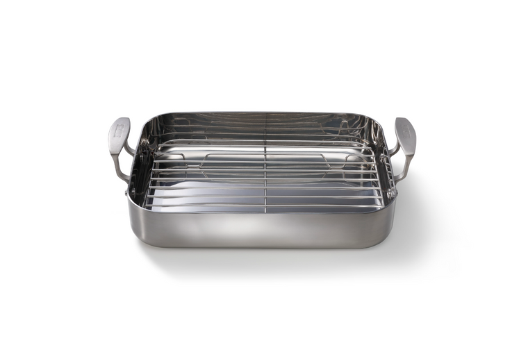 Skottsberg Roasting pan with rack Stainless Steel 35 x 25 cm Skottsberg Roasting pan with rack Stainless Steel 35 x 25 cm